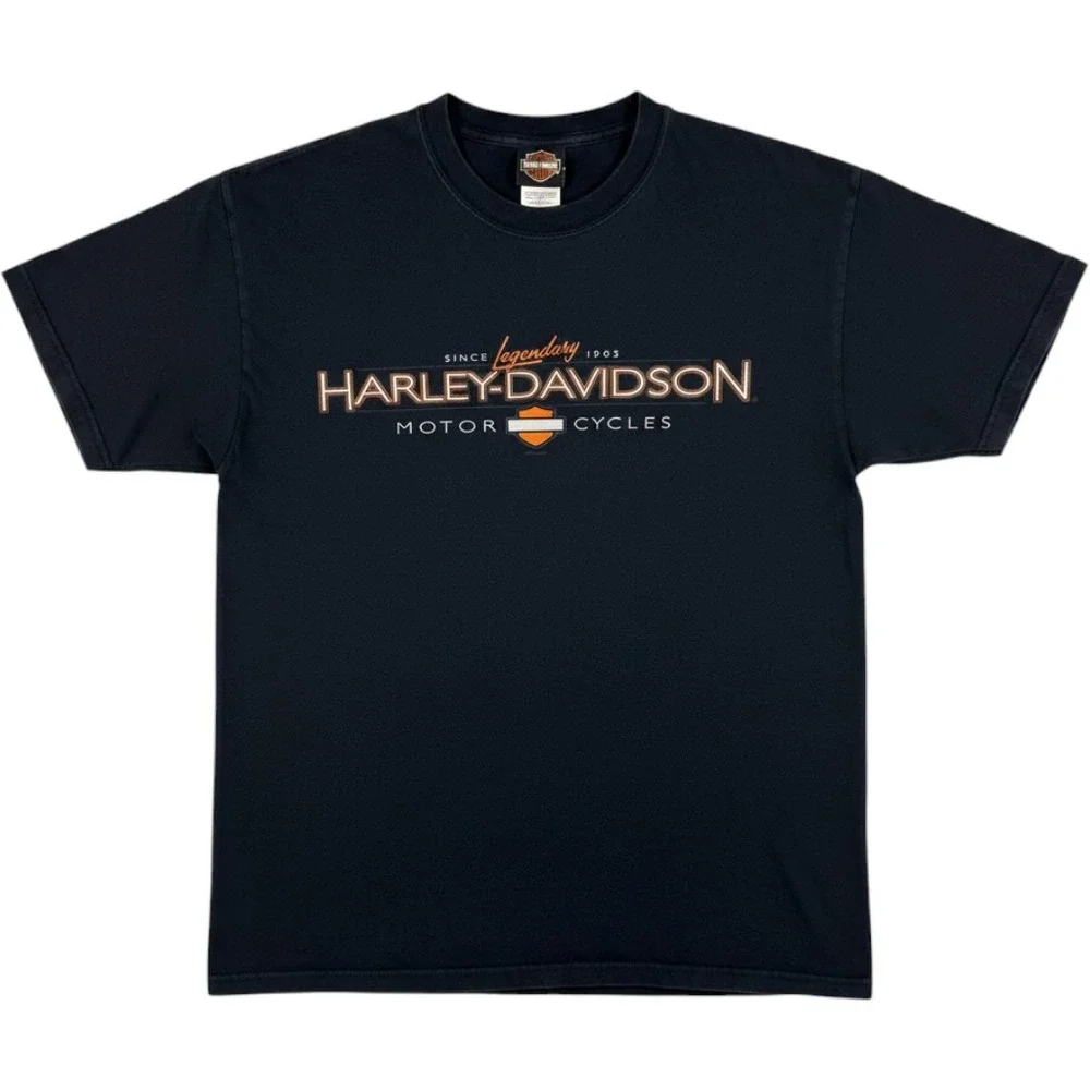 Vintage Harley-Davidson T-Shirt Mens Large Colboch Morristown TN Graphic Black